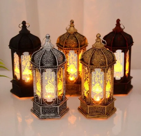 Ramadan Decoration Islamic Muslim Styles Lantern Light
