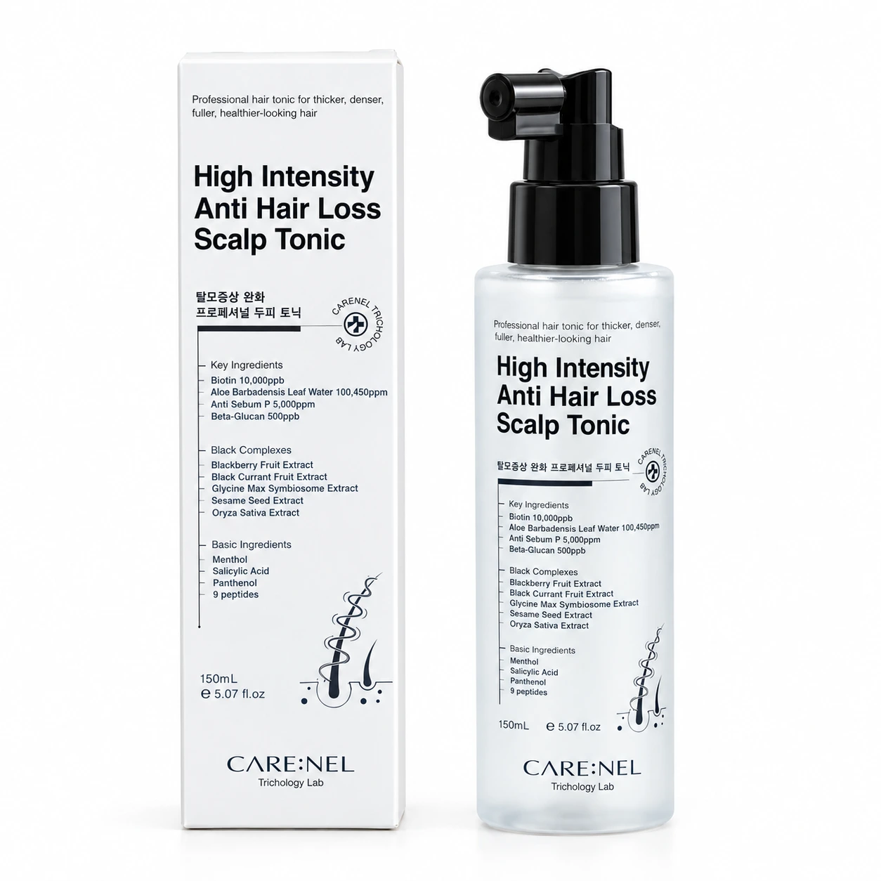 CARE:NEL High Intensity Anti Hair Loss Scalp Tonic – 150ml